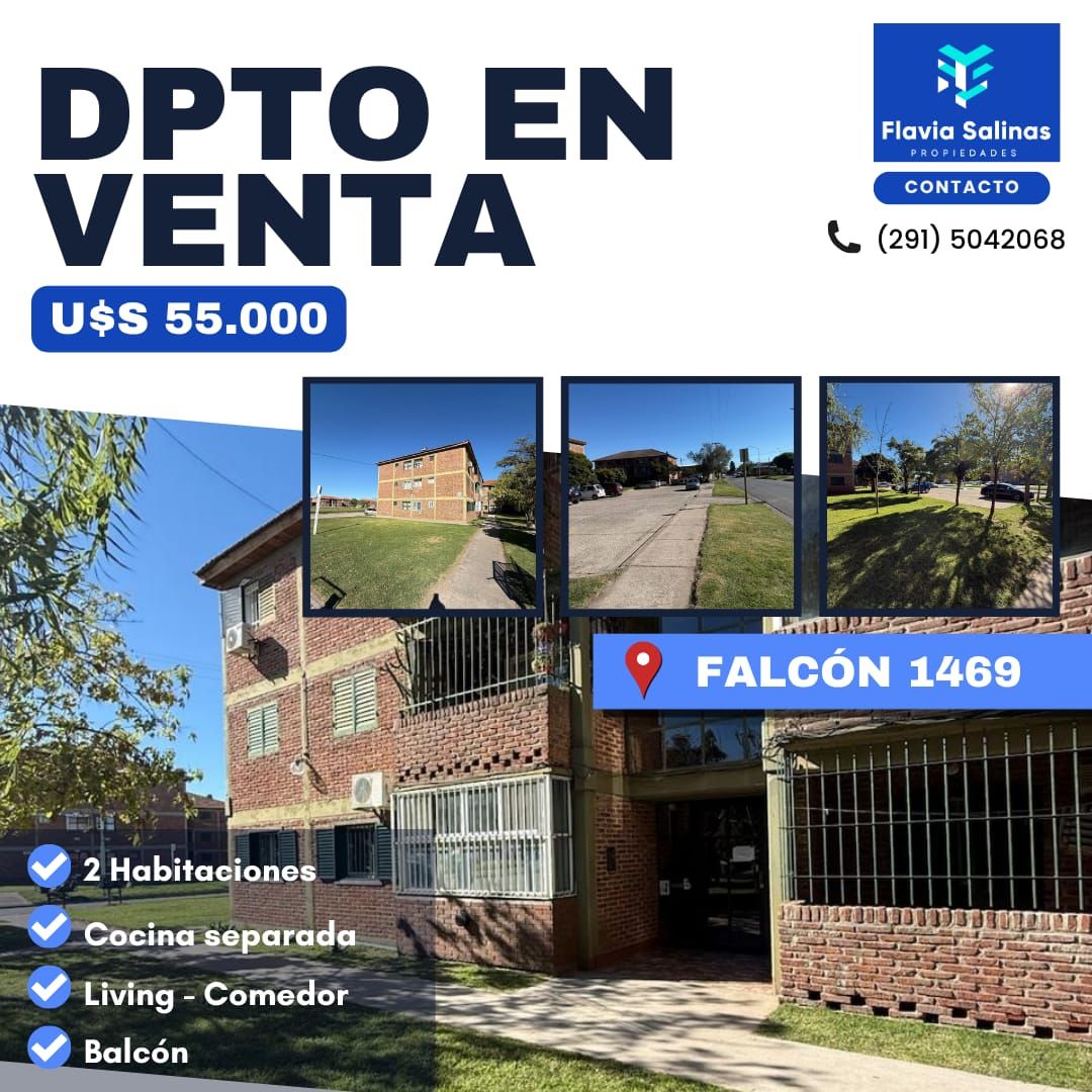 Departamento en Venta en Falcón 1469, UPCN, Bahía Blanca - Bahía Blanca Propiedades | SITIO OFICIAL l