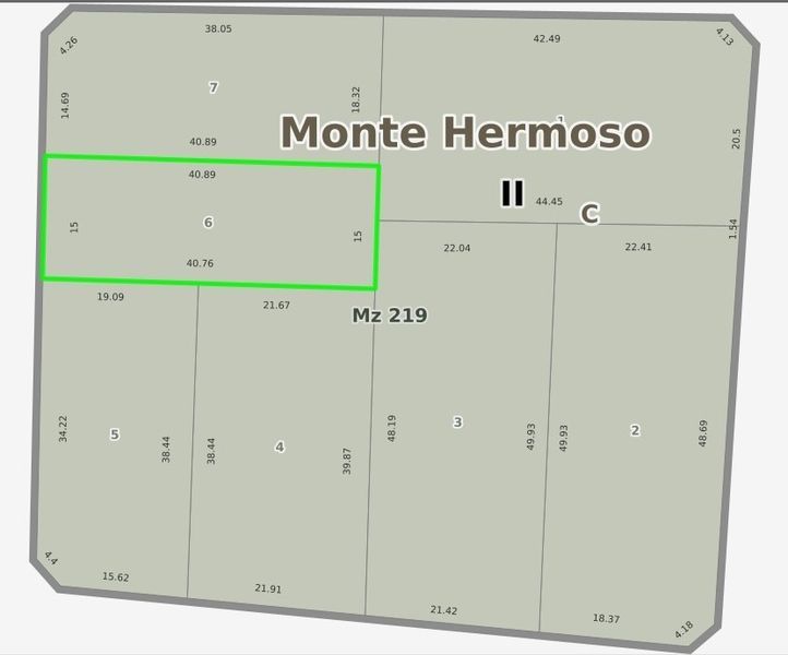 Terreno en Venta en Los Zorzales, Monte del Este, Monte Hermoso - Bahía Blanca Propiedades | SITIO OFICIAL l