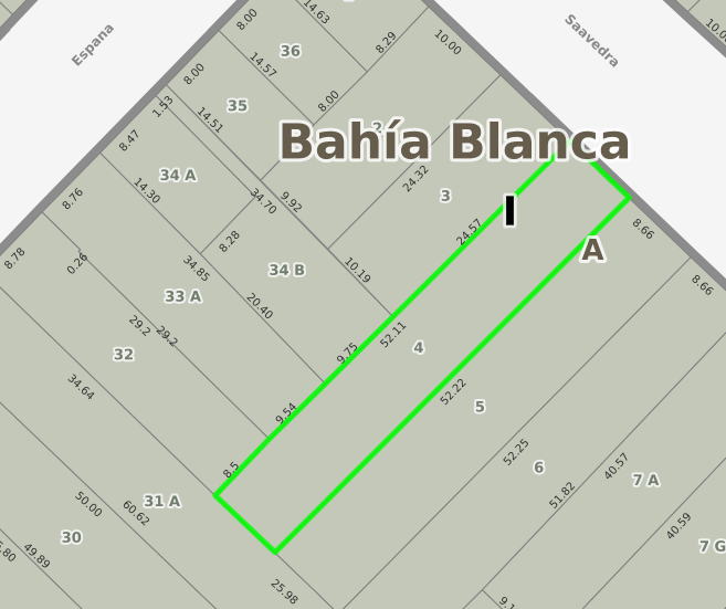 Terreno en Venta en Saavedra 439, Centro, Bahía Blanca - Bahía Blanca Propiedades | SITIO OFICIAL l
