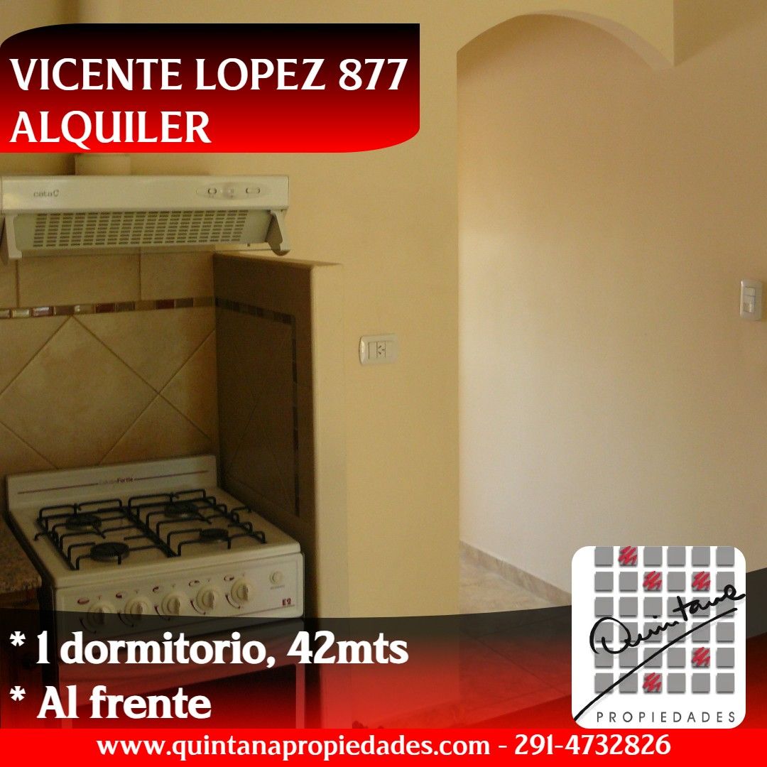 Departamento en Alquiler en Vicente Lopez 877, Macrocentro, Bahía Blanca - Bahía Blanca Propiedades | SITIO OFICIAL l