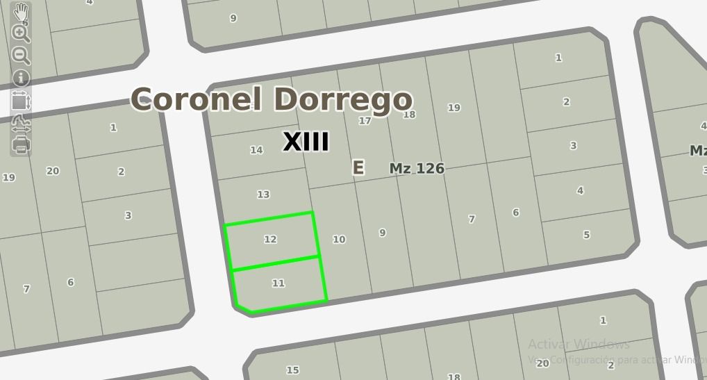 Terreno en Venta en TUCUMAN ESQUINA LA RIOJA,  Coronel Dorrego - Bahía Blanca Propiedades | SITIO OFICIAL l