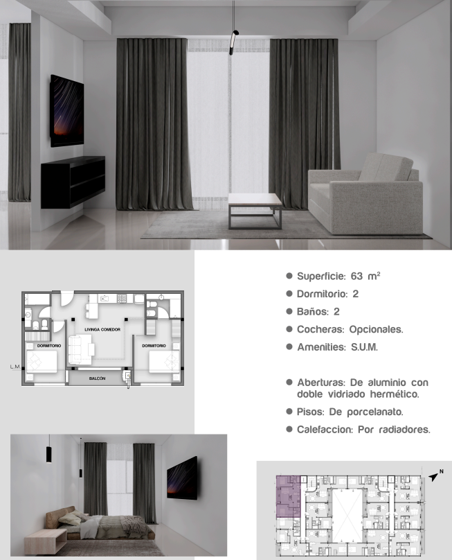 Departamento en Venta en Vieytes 1045, Pacifico, Bahía Blanca - Bahía Blanca Propiedades | SITIO OFICIAL l
