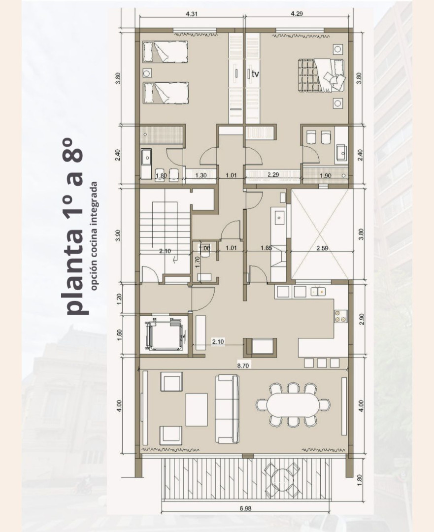 Piso en Venta en Martiniano Rodriguez 435, Napostá, Bahía Blanca - Bahía Blanca Propiedades | SITIO OFICIAL l