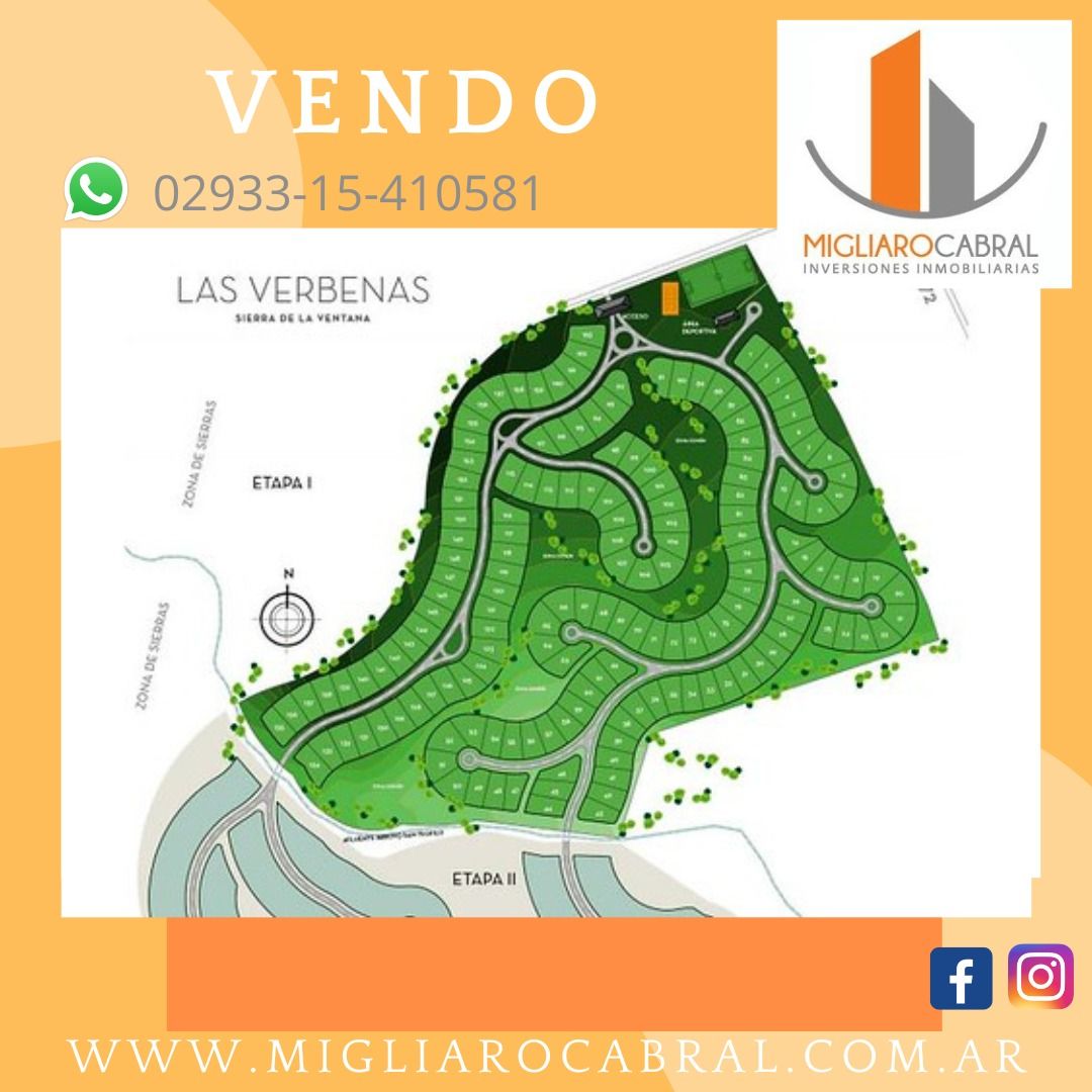 Terreno en Venta en -38.141559, -61.798451,  Sierra de  la Ventana - Bahía Blanca Propiedades | SITIO OFICIAL l