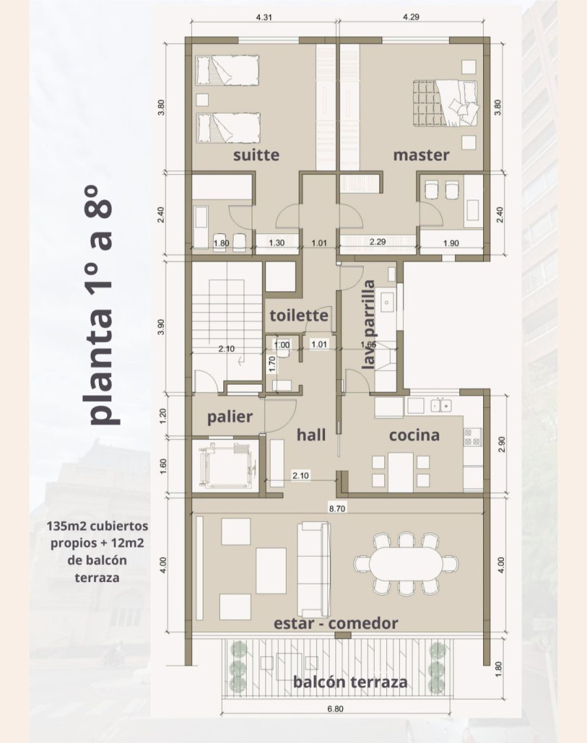 Piso en Venta en Martiniano Rodriguez 435, Napostá, Bahía Blanca - Bahía Blanca Propiedades | SITIO OFICIAL l