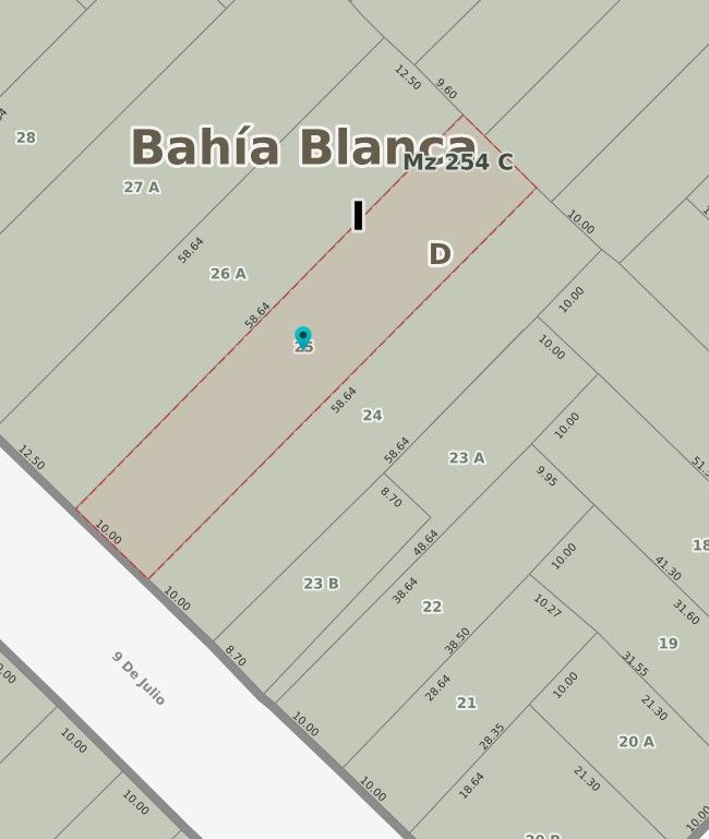 Terreno en Venta en 9 DE JULIO, 1149, Pacifico, Bahía Blanca - Bahía Blanca Propiedades | SITIO OFICIAL l