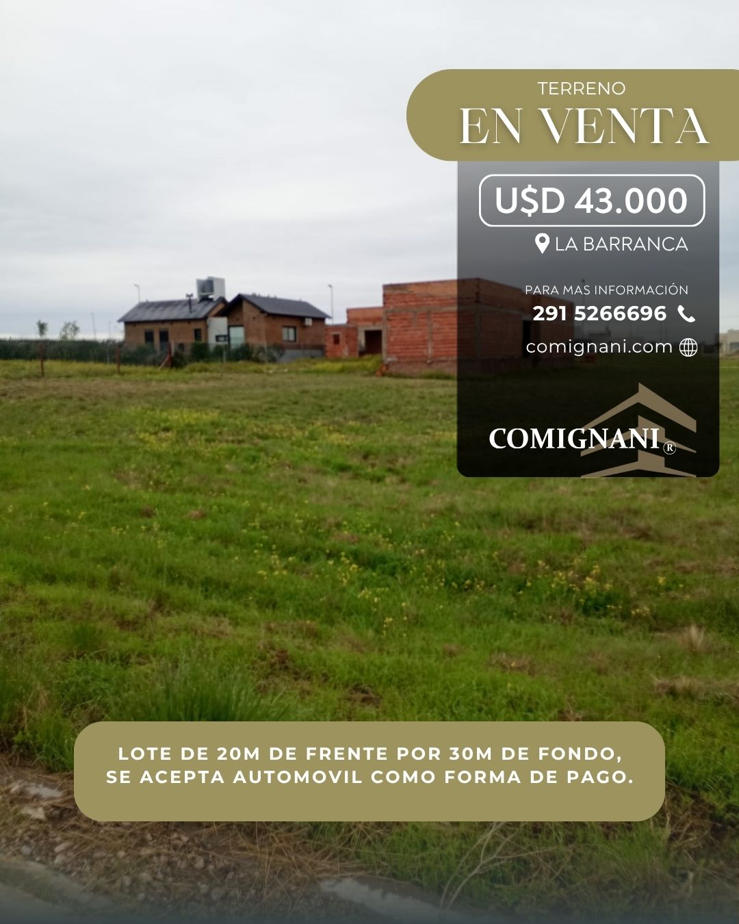 Terreno en Venta  La Barranca , Bahía Blanca - Bahía Blanca Propiedades | SITIO OFICIAL l