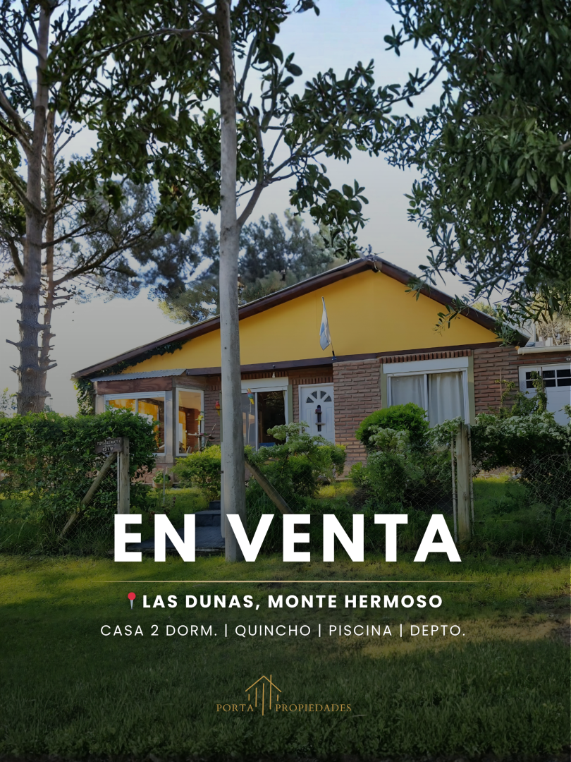 Casa en Venta  Las Dunas, Monte Hermoso - Bahía Blanca Propiedades | SITIO OFICIAL l