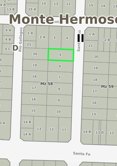 Terreno en Venta en Rio Santa Cruz 500,  Monte Hermoso - Bahía Blanca Propiedades | SITIO OFICIAL l