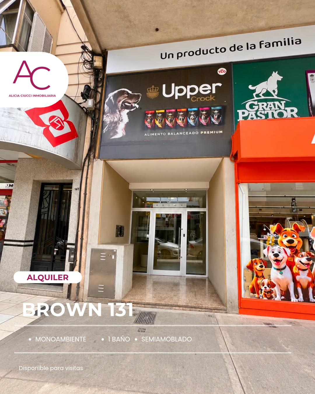 Departamento en Alquiler en Brown 131,  Bahía Blanca - Bahía Blanca Propiedades | SITIO OFICIAL l