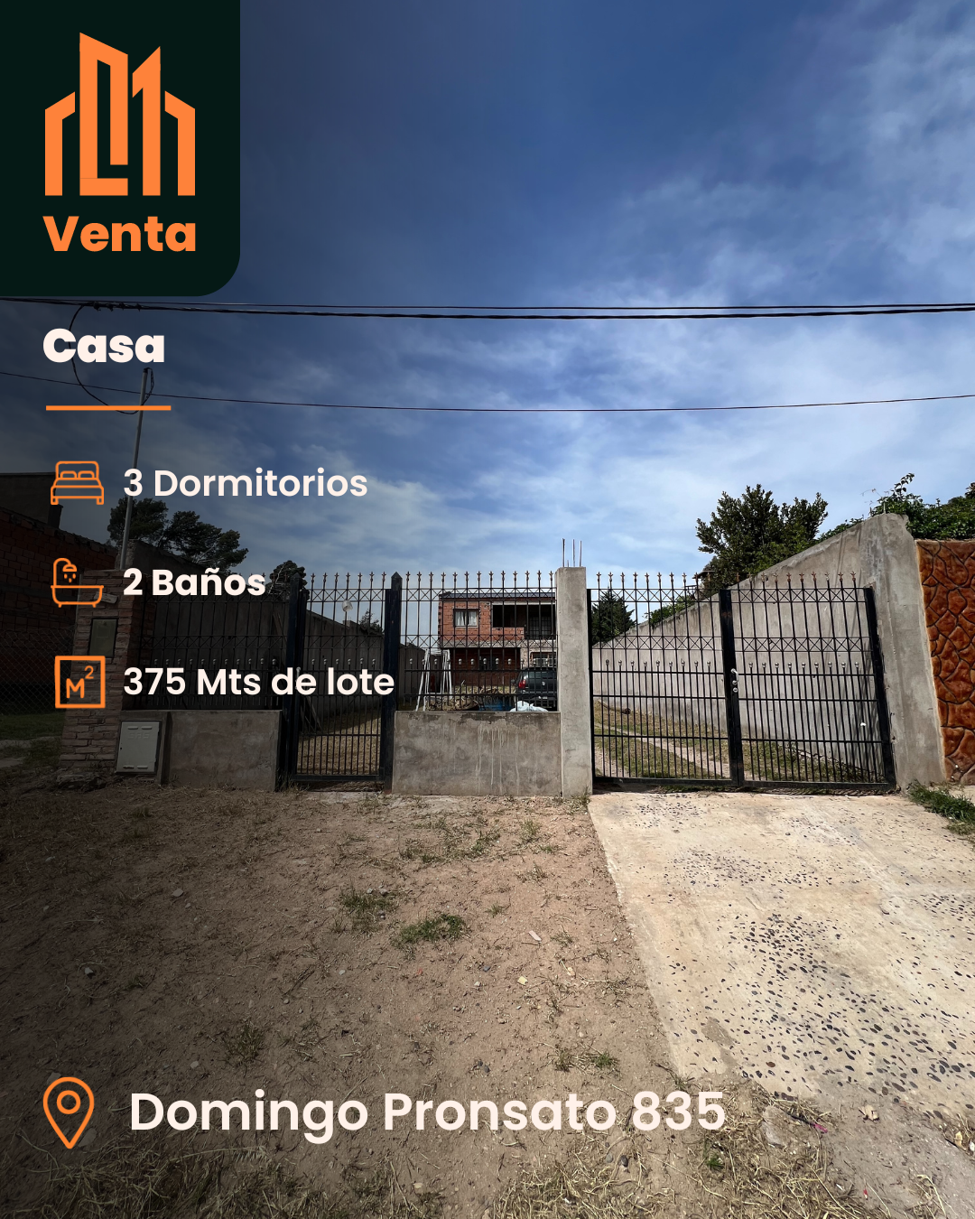 Casa en Venta en Domingo Pronsato 835, Villa Belgrano, Bahía Blanca - Bahía Blanca Propiedades | SITIO OFICIAL l