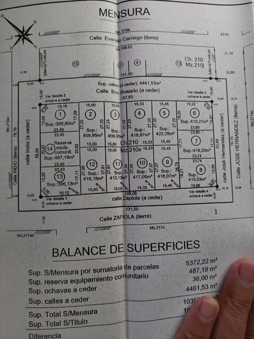 Terreno en Venta en Zapiola E Indio,  Bahía Blanca - Bahía Blanca Propiedades | SITIO OFICIAL l