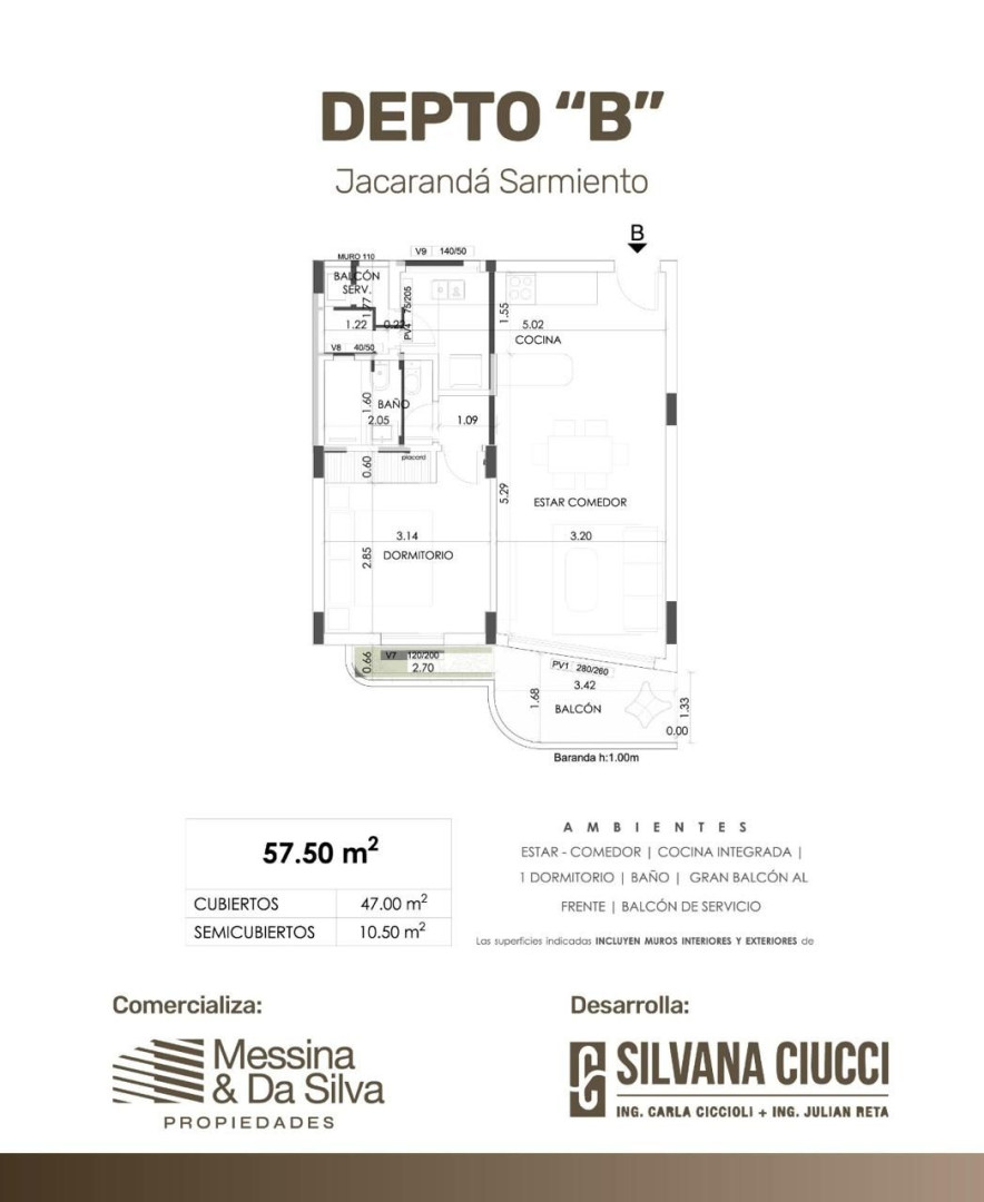 Departamento en Venta en Sarmiento 700, Napostá, Bahía Blanca - Bahía Blanca Propiedades | SITIO OFICIAL l