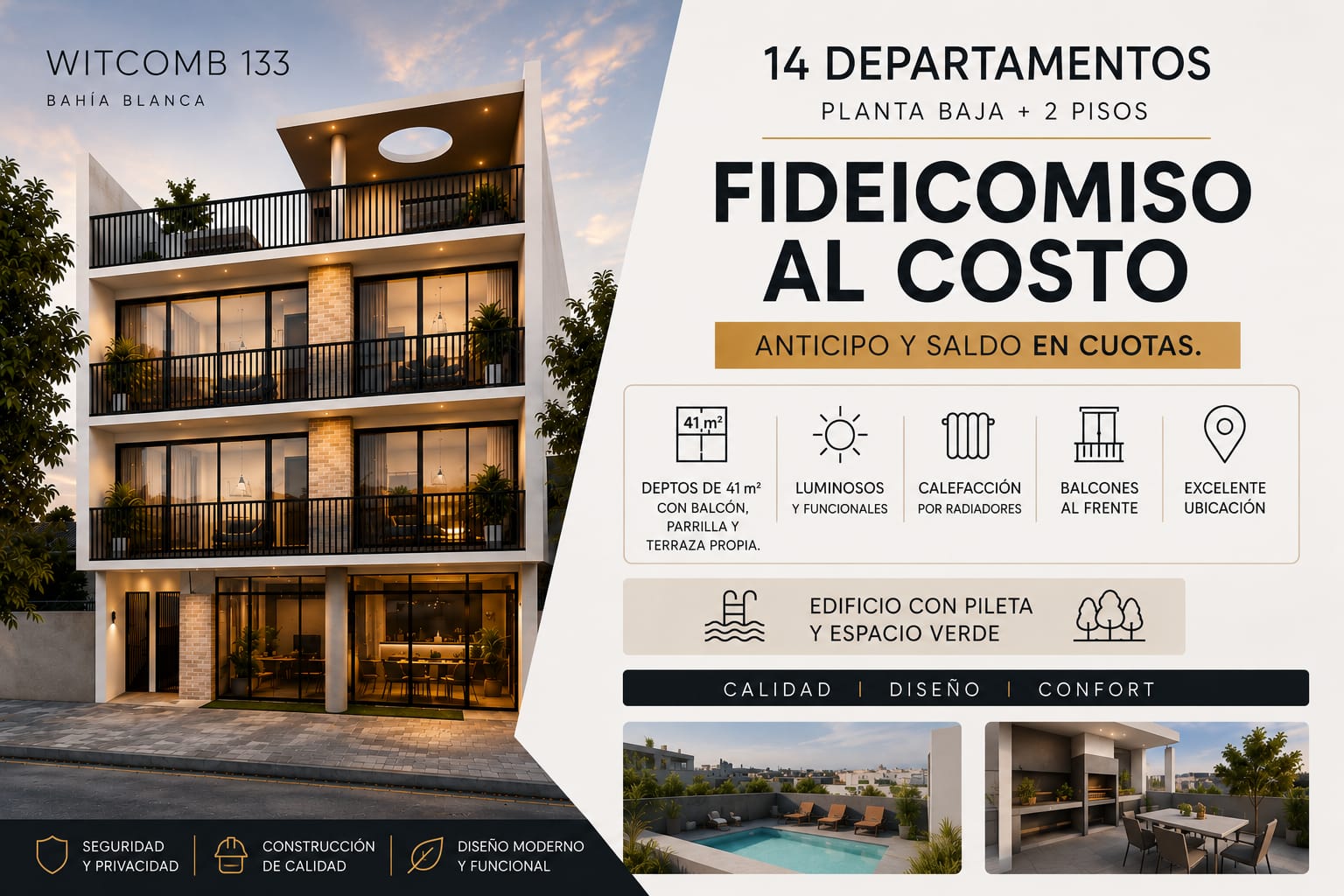 Departamento en Venta en Witcomb 133, La Falda, Bahía Blanca - Bahía Blanca Propiedades | SITIO OFICIAL l