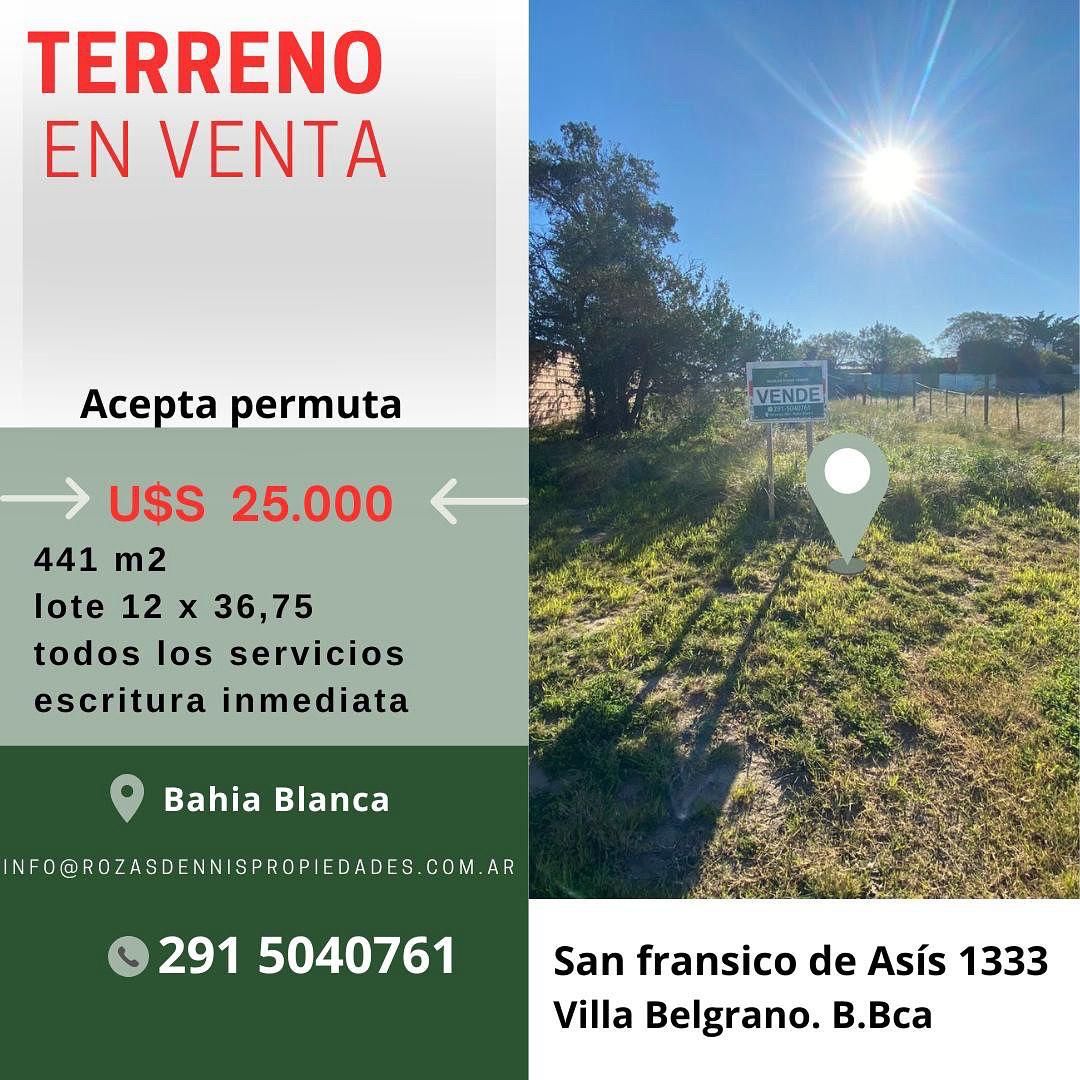 Terreno en Venta en San Francisco De Asis 1333,  Bahía Blanca - Bahía Blanca Propiedades | SITIO OFICIAL l