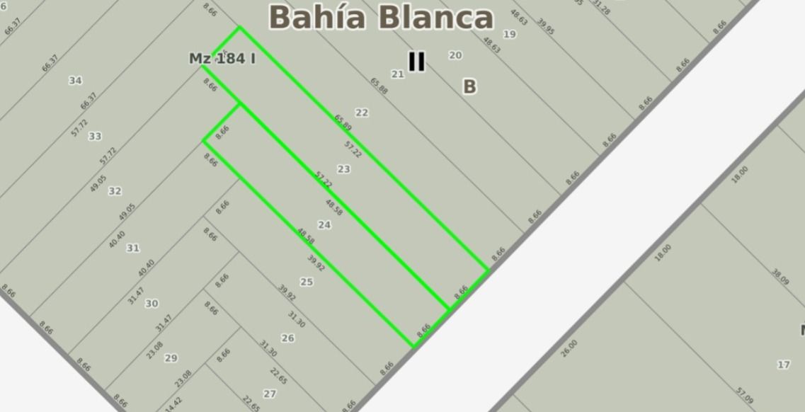 Terreno en Venta en Las Heras 3000, Palos Verdes, Bahía Blanca - Bahía Blanca Propiedades | SITIO OFICIAL l