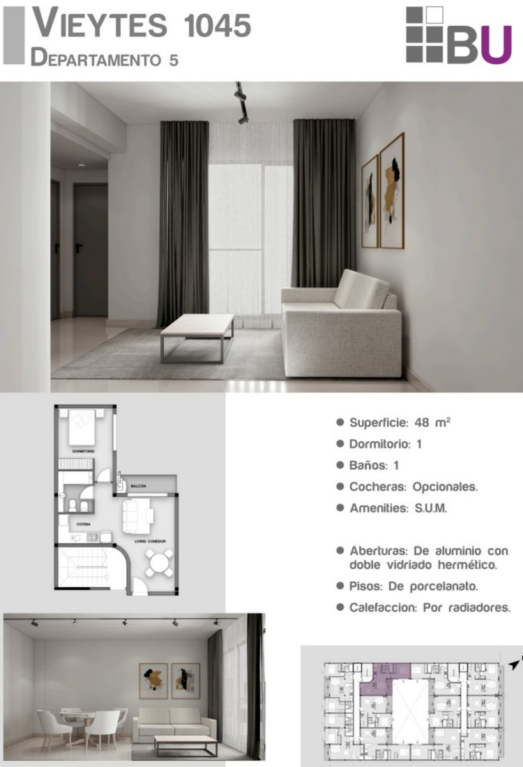 Departamento en Venta en Vieytes 1045,  Bahía Blanca - Bahía Blanca Propiedades | SITIO OFICIAL l