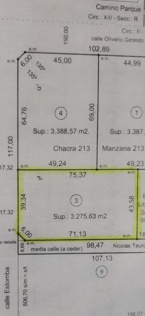 Terreno en Venta en Estomba 4000,  Bahía Blanca - Bahía Blanca Propiedades | SITIO OFICIAL l
