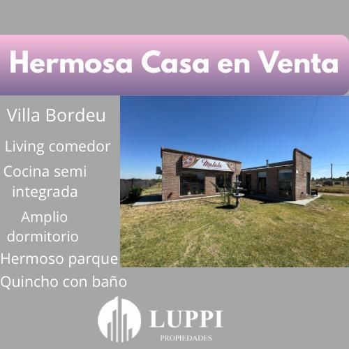 Casa en Venta en Lorenzo Luna 1900, Villa Bordeu, Bahía Blanca - Bahía Blanca Propiedades | SITIO OFICIAL l