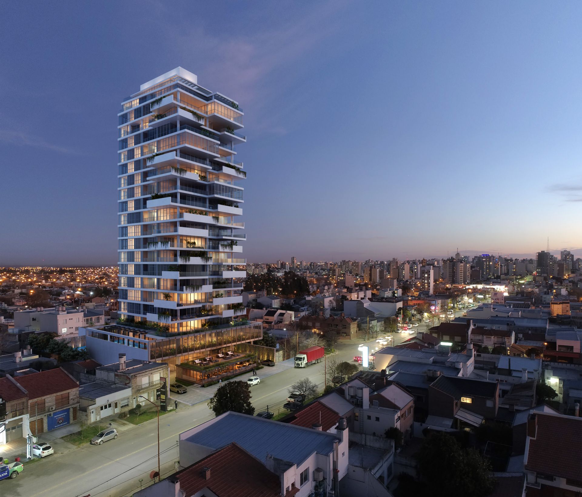 Departamento  - Fideicomiso en GREEN TOWER VISTAS - Av. Sarmiento 1335,  Bahía Blanca - Bahía Blanca Propiedades | SITIO OFICIAL l