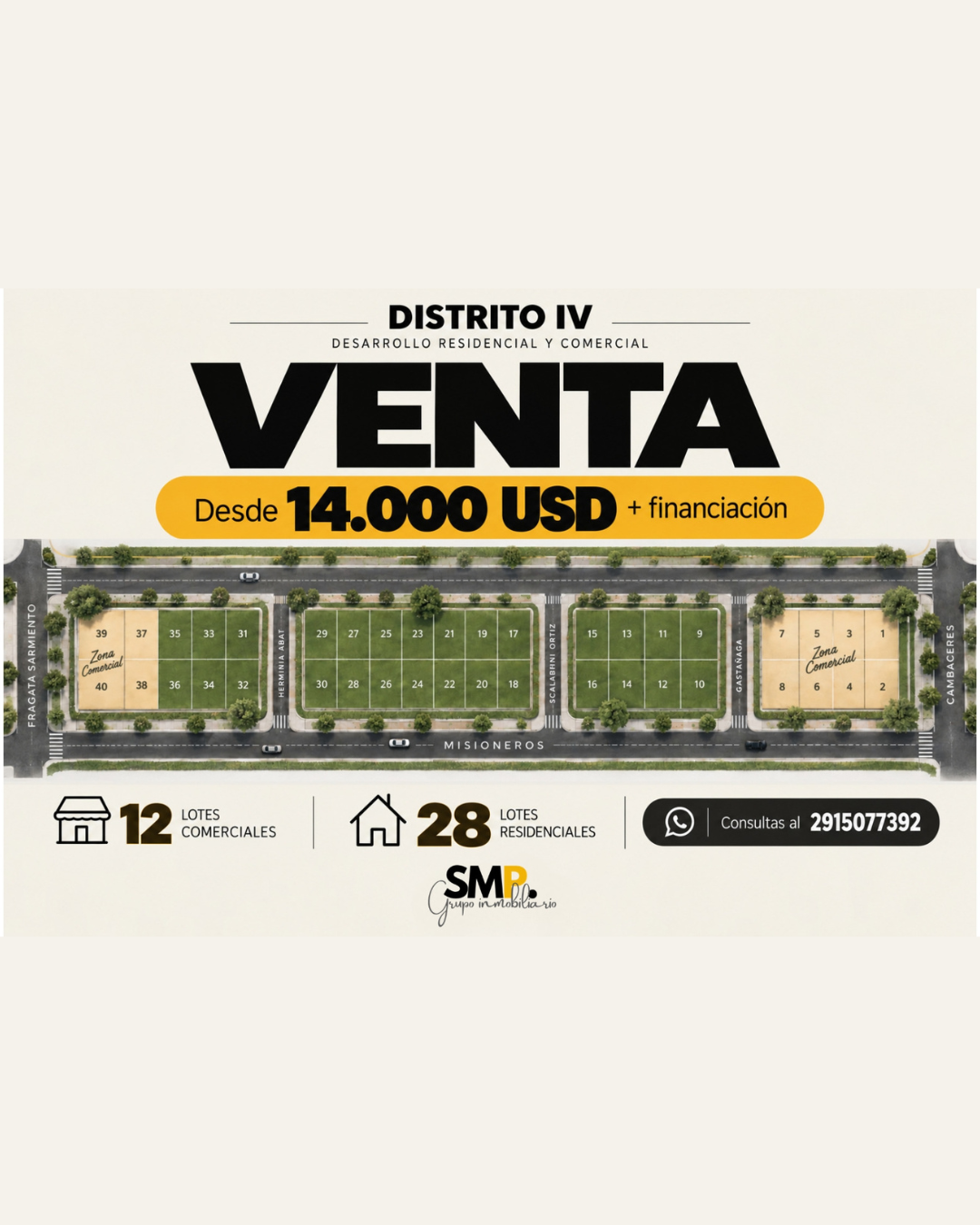 Terreno en Venta en Cambaceres Y Misioneros,  Bahía Blanca - Bahía Blanca Propiedades | SITIO OFICIAL l