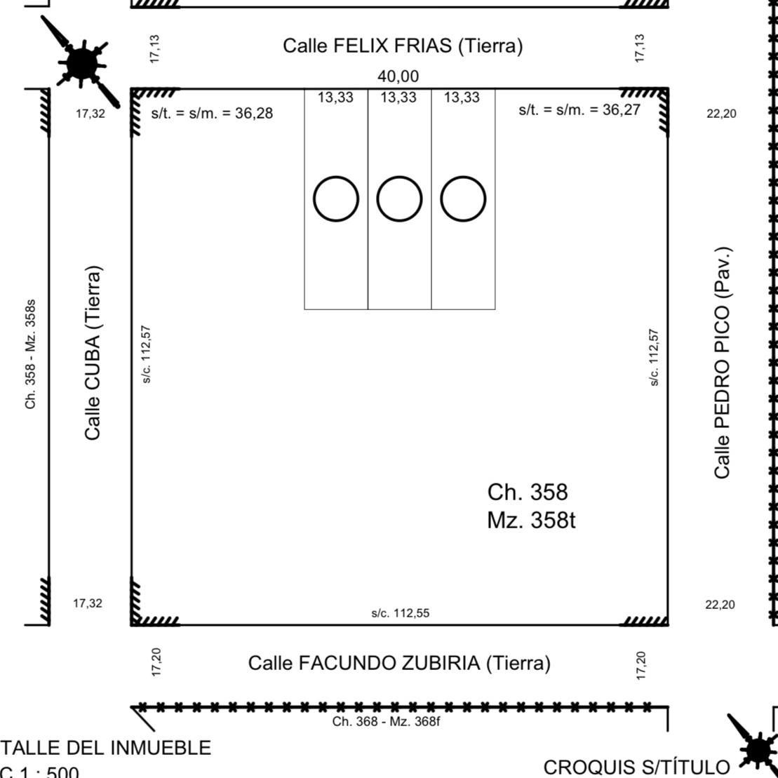 Terreno en Venta en Pedro Pico Y Felix Frias,  Bahía Blanca - Bahía Blanca Propiedades | SITIO OFICIAL l