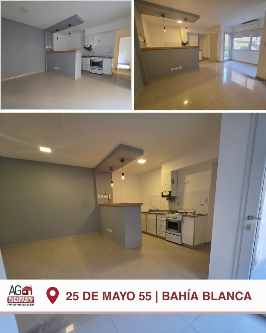 Departamento en Alquiler en 25 De Mayo 55, Macrocentro, Bahía Blanca - Bahía Blanca Propiedades | SITIO OFICIAL l