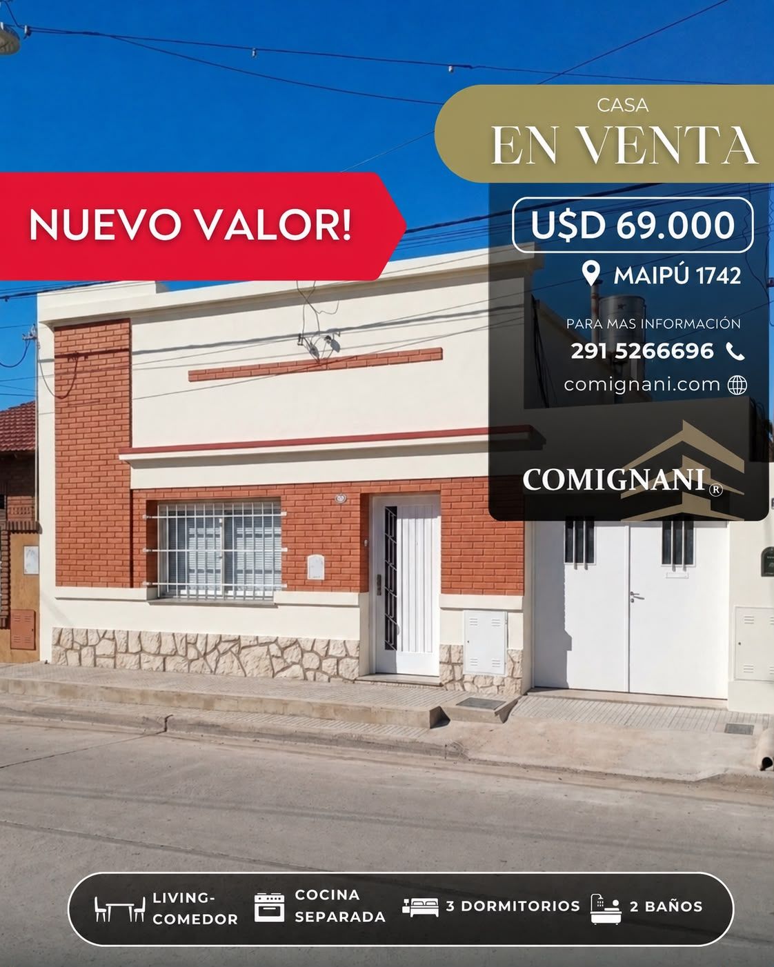 Casa en Venta  Villa Mitre, Bahía Blanca - Bahía Blanca Propiedades | SITIO OFICIAL l