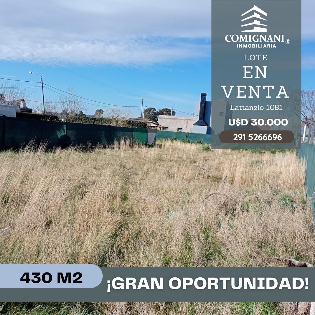 Terreno en Venta en Latanzio 1081, Villa Belgrano, Bahía Blanca - Bahía Blanca Propiedades | SITIO OFICIAL l