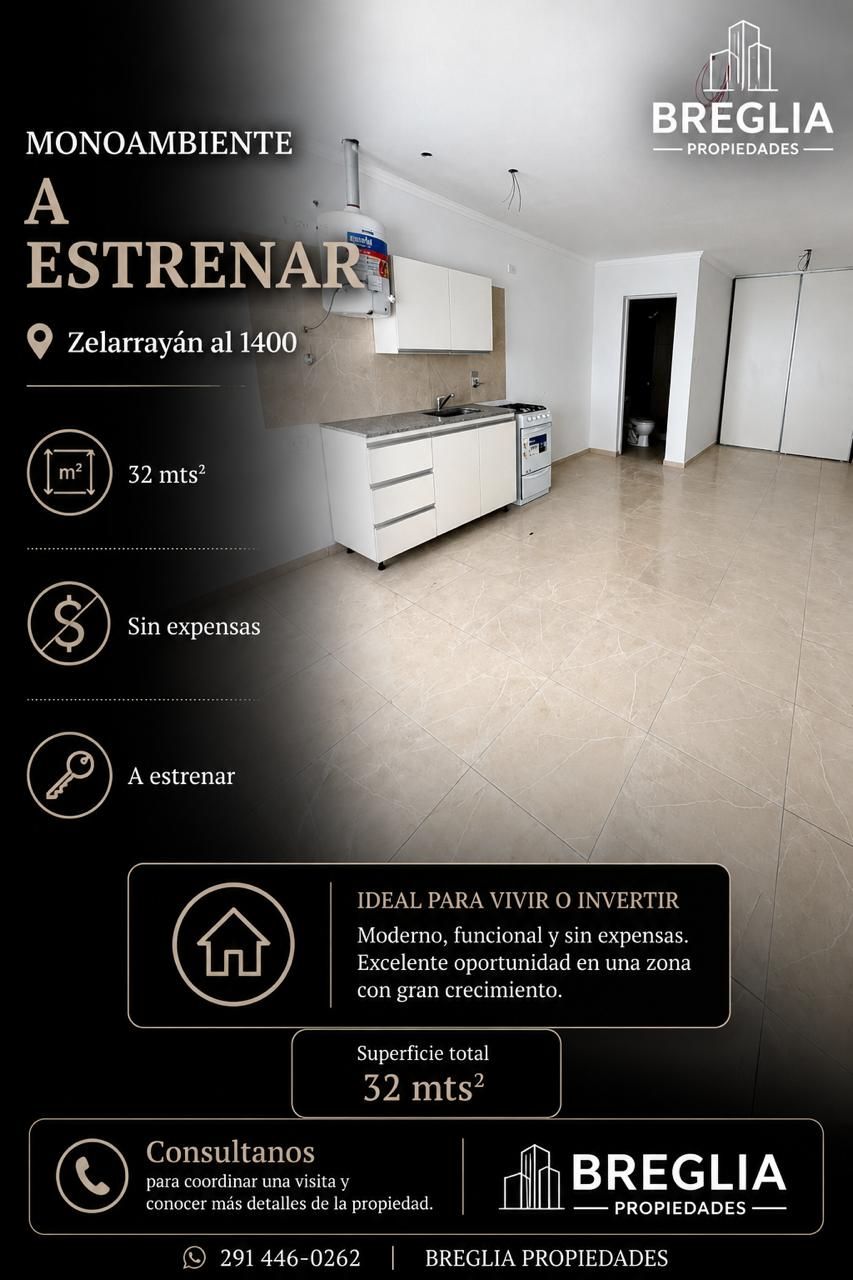 Departamento en Venta en Zelarrayan 1400, Universitario, Bahía Blanca - Bahía Blanca Propiedades | SITIO OFICIAL l