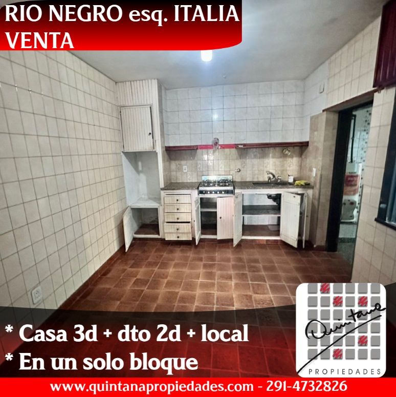 Casa con Local en Venta en Italia Y Rio Negro, Pedro Pico, Bahía Blanca - Bahía Blanca Propiedades | SITIO OFICIAL l