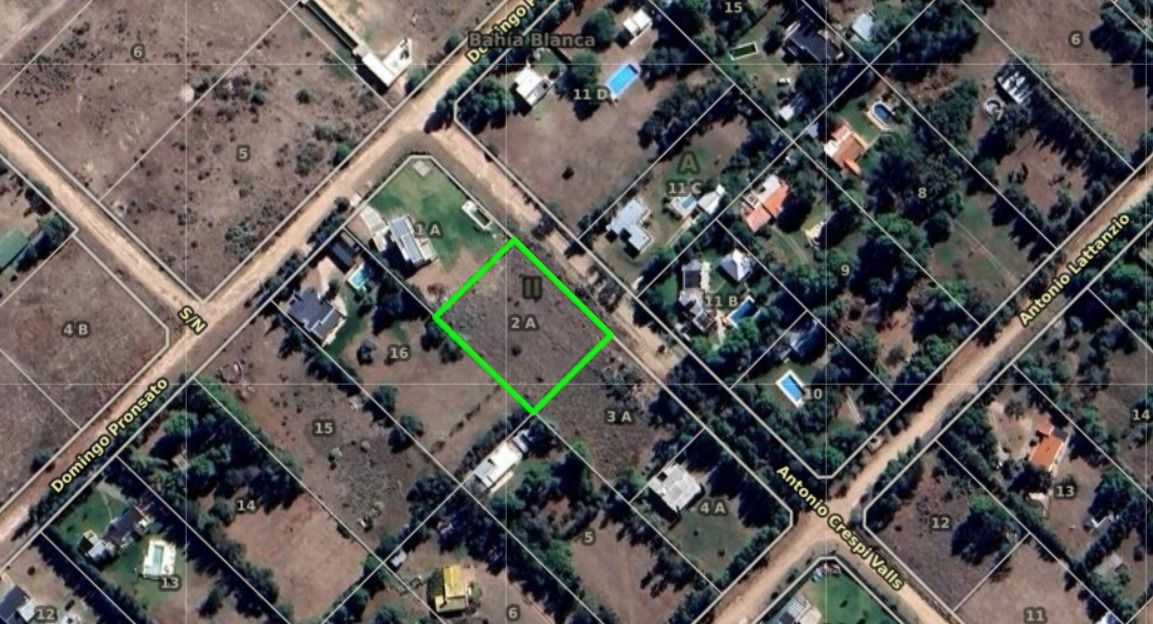 Terreno en Venta en Antonio Crespi Valls, San Carlos, Bahía Blanca - Bahía Blanca Propiedades | SITIO OFICIAL l