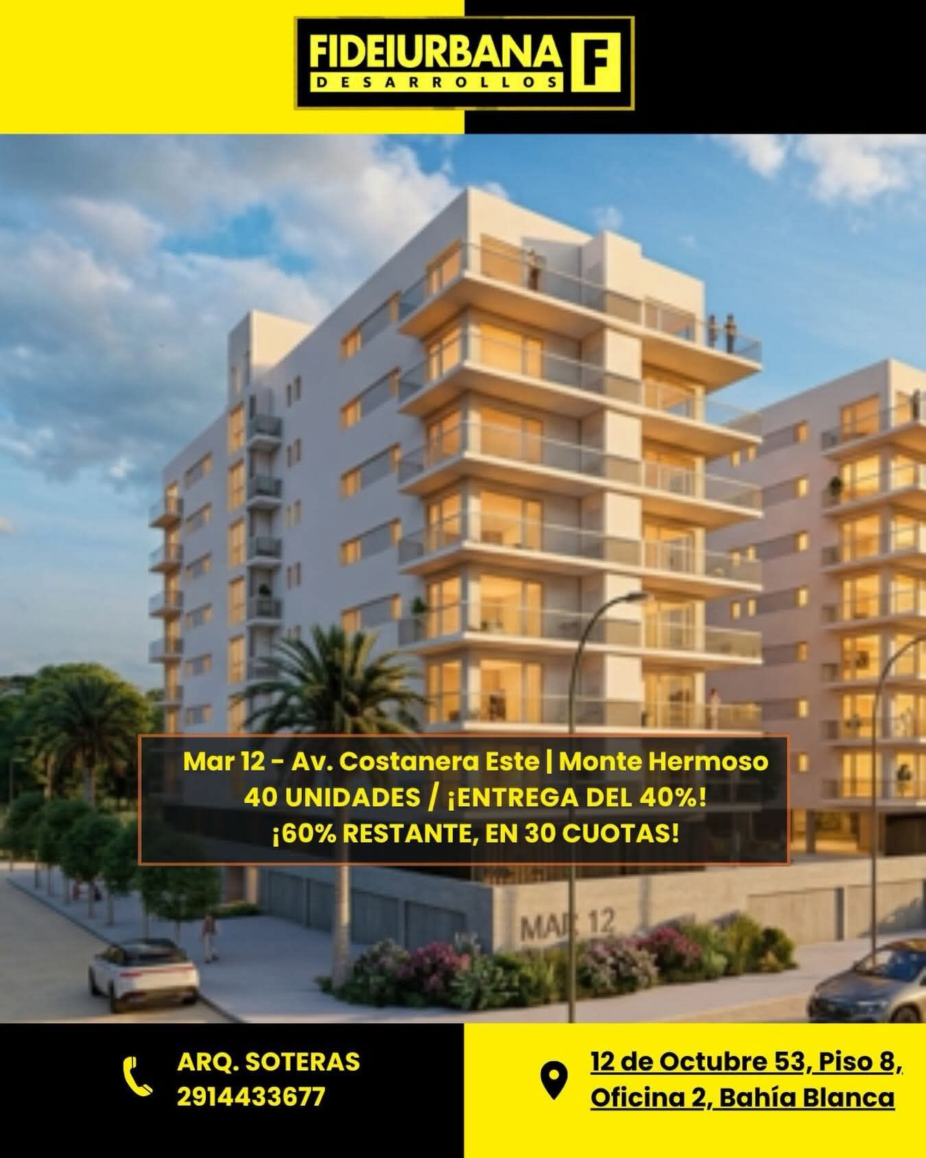 Departamento  - Fideicomiso en Monte Hermoso,  Monte Hermoso - Bahía Blanca Propiedades | SITIO OFICIAL l
