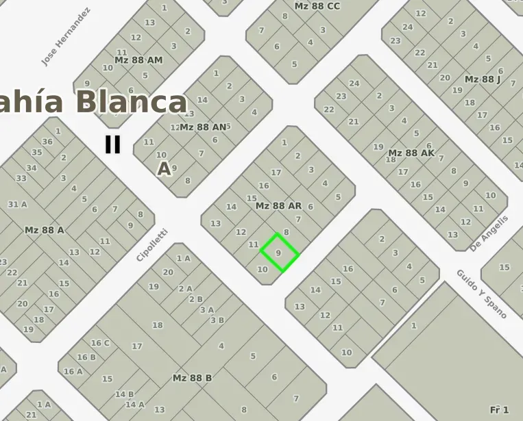 Terreno en Venta en Aquiles Talamonti 1216 , Villa Floresta, Bahía Blanca - Bahía Blanca Propiedades | SITIO OFICIAL l