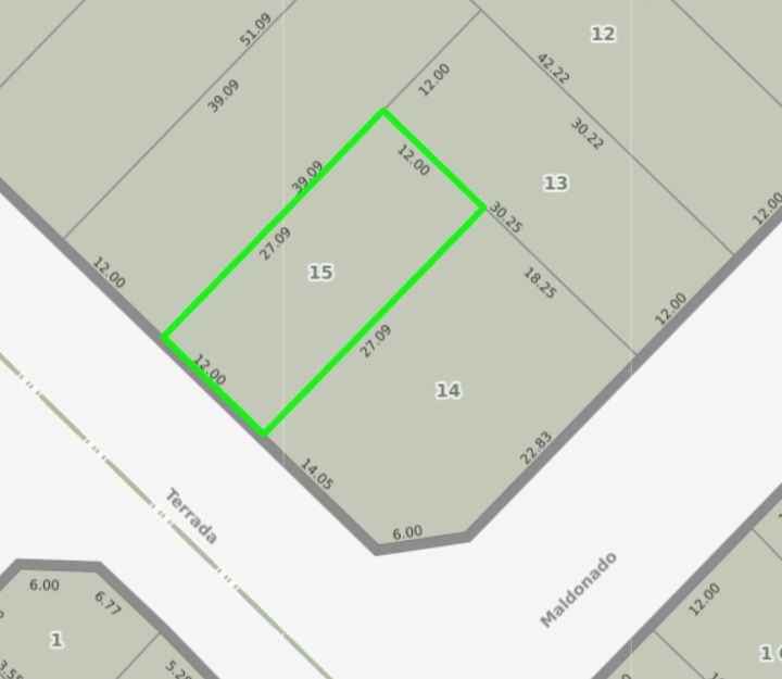Terreno en Venta en Terrada 1725, Pacifico, Bahía Blanca - Bahía Blanca Propiedades | SITIO OFICIAL l