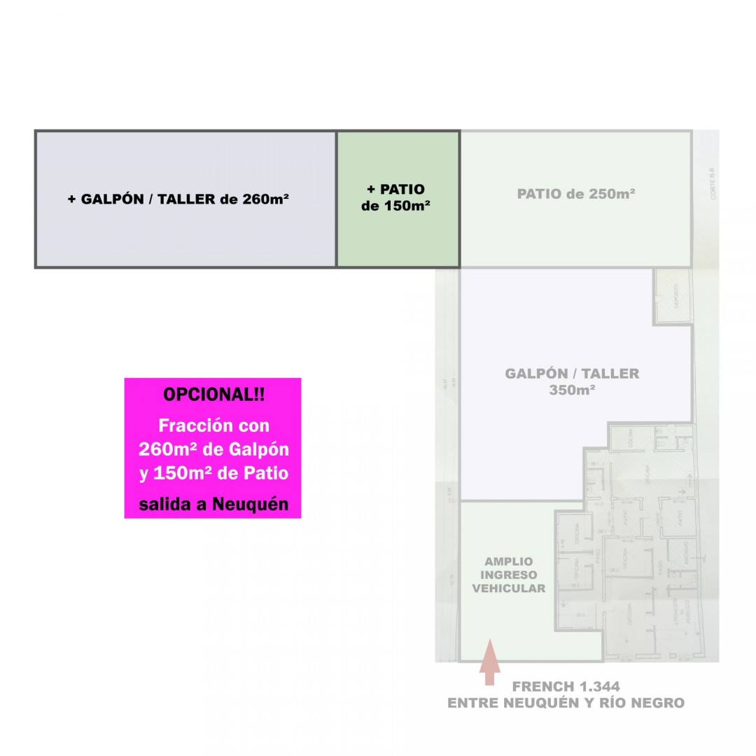 Galpón en Venta en French 1.344, San Martin, Bahía Blanca - Bahía Blanca Propiedades | SITIO OFICIAL l