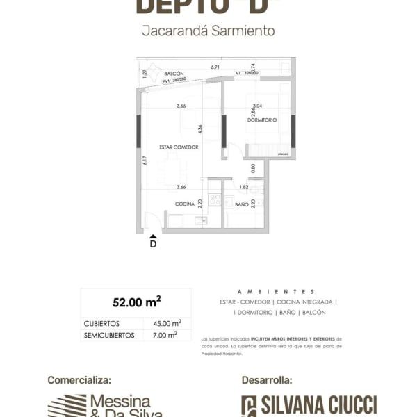 Departamento en Venta en Sarmiento 700, Napostá, Bahía Blanca - Bahía Blanca Propiedades | SITIO OFICIAL l