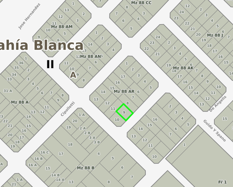 Terreno en Venta en Aquiles Talamonti 1222, Bahia Blanca, Villa Floresta, Bahía Blanca - Bahía Blanca Propiedades | SITIO OFICIAL l