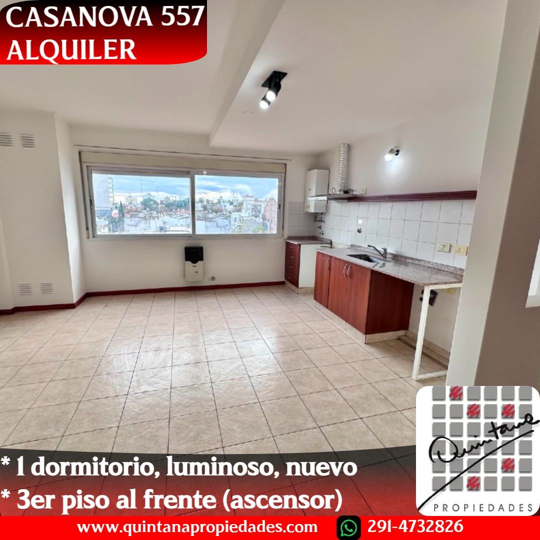 Departamento en Alquiler en Casanova 557, Universitario, Bahía Blanca - Bahía Blanca Propiedades | SITIO OFICIAL l