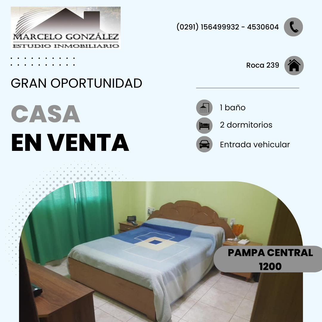 Casa en Venta en Pampa Central 1200,  Bahía Blanca - Bahía Blanca Propiedades | SITIO OFICIAL l