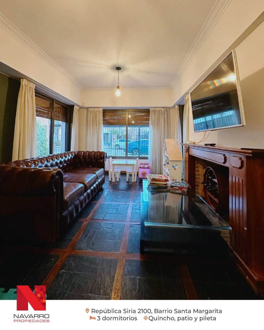 Casa en Venta en República Siria 2100, Santa Margarita, Bahía Blanca - Bahía Blanca Propiedades | SITIO OFICIAL l