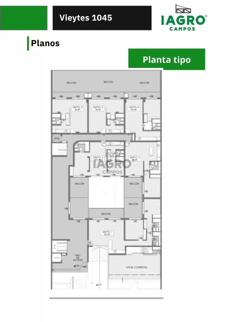 Departamento en Venta en Vieytes 1045, Pacifico, Bahía Blanca - Bahía Blanca Propiedades | SITIO OFICIAL l