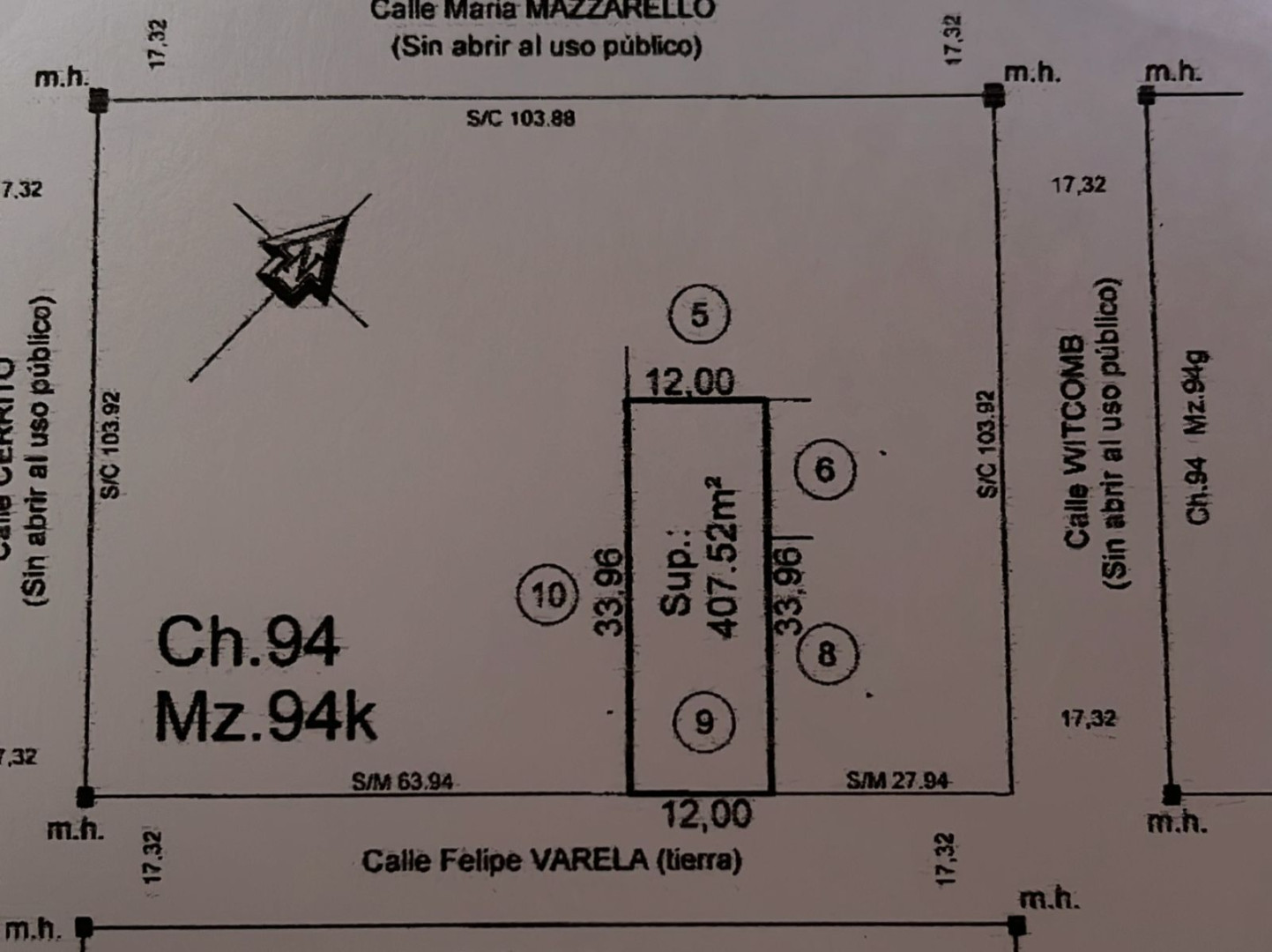 Terreno en Venta en FELIPE VARELA 960, Cenci, Bahía Blanca - Bahía Blanca Propiedades | SITIO OFICIAL l