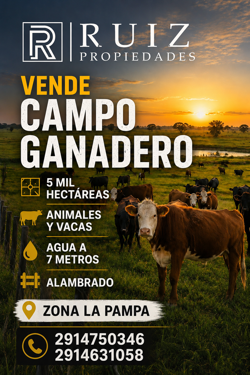 Campo  en Venta   La Pampa - Bahía Blanca Propiedades | SITIO OFICIAL l