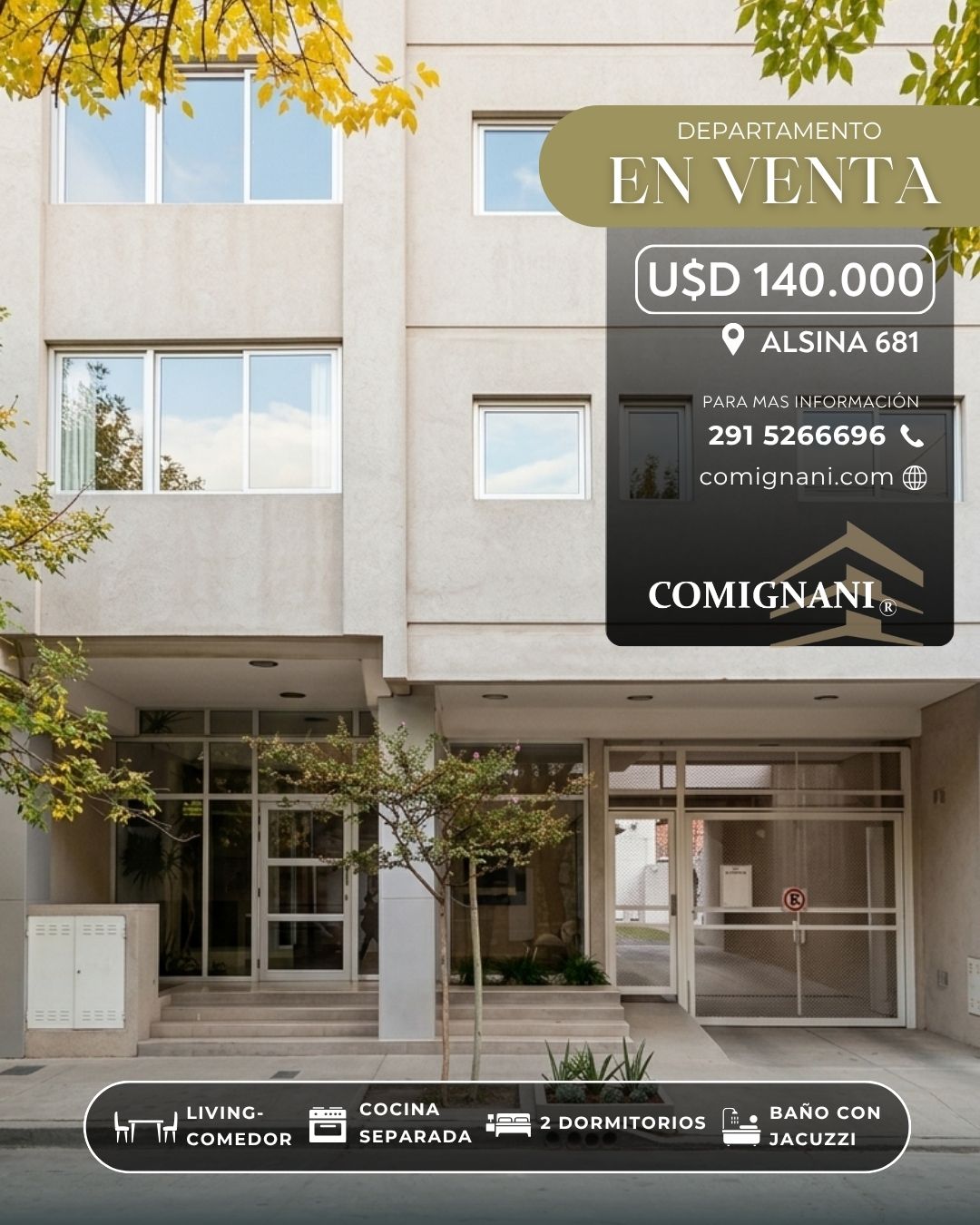 Departamento en Venta en Alsina 681, Macrocentro, Bahía Blanca - Bahía Blanca Propiedades | SITIO OFICIAL l