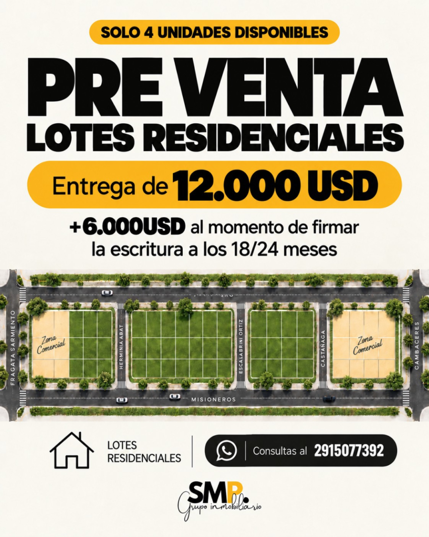 Terreno en Venta en Cambaceres Y Misioneros,  Bahía Blanca - Bahía Blanca Propiedades | SITIO OFICIAL l