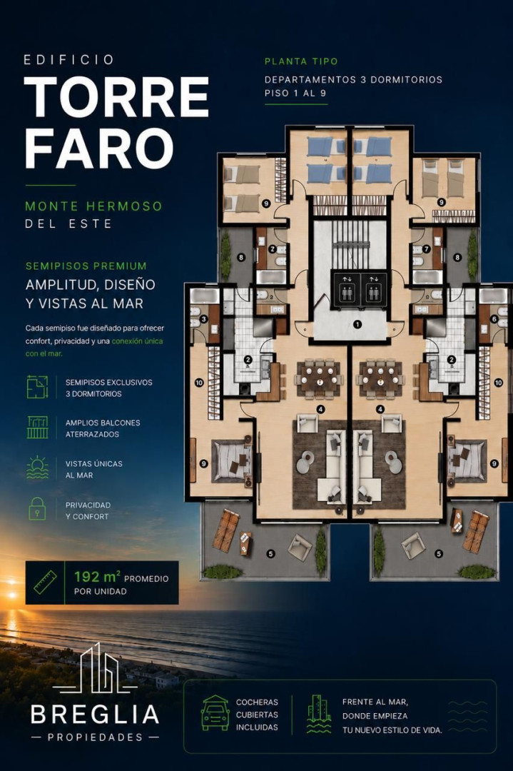 Semipiso en Venta en Peron 900, Monte del Este, Monte Hermoso - Bahía Blanca Propiedades | SITIO OFICIAL l