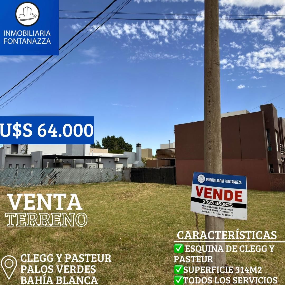 Terreno en Venta en Clegg Y Pasteur,  Bahía Blanca - Bahía Blanca Propiedades | SITIO OFICIAL l