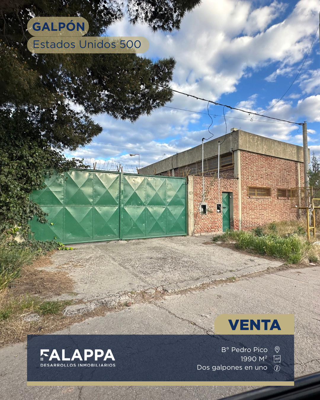Deposito en Venta en ESTADOS UNIDOS 500, Pedro Pico, Bahía Blanca - Bahía Blanca Propiedades | SITIO OFICIAL l
