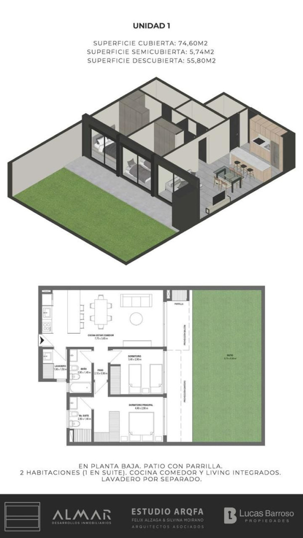 Departamento en Venta en HUGONY 80, La Falda, Bahía Blanca - Bahía Blanca Propiedades | SITIO OFICIAL l